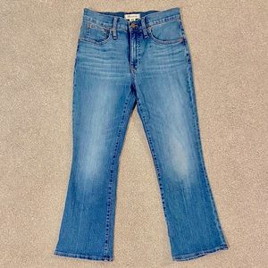 Madewell Cali Demi-Boot Jeans size 27